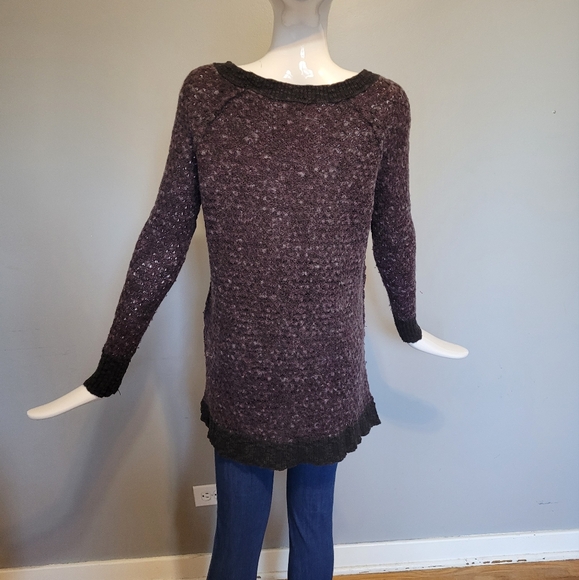 Free People Jeepster Honeycomb Knit Sweater, GUC, Size XS - Picture 4 of 8